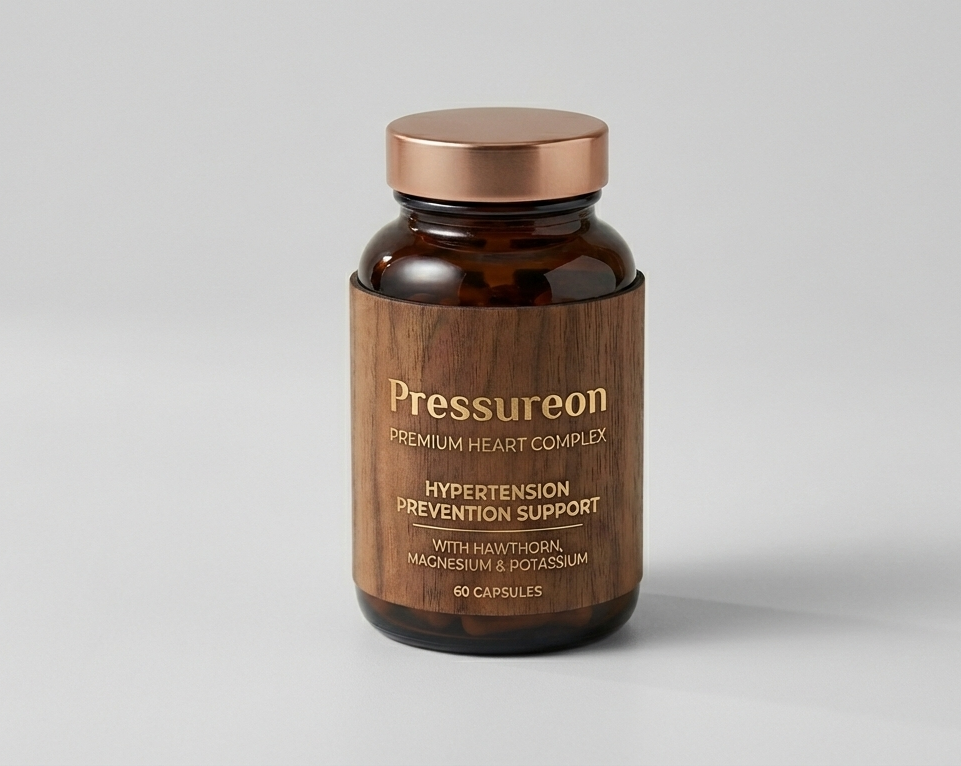 PressureOn - 60 capsule naturale pentru susținerea sistemului cardiovascular